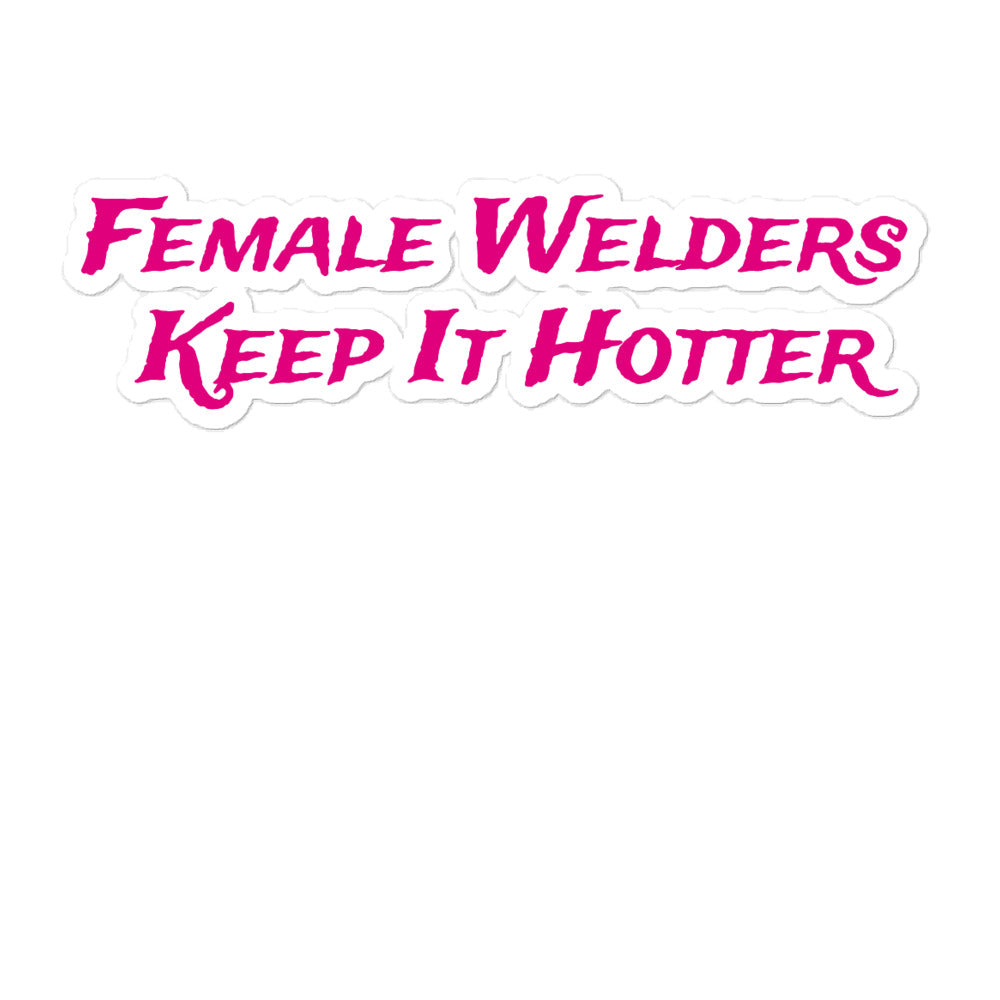 Welder Sticker